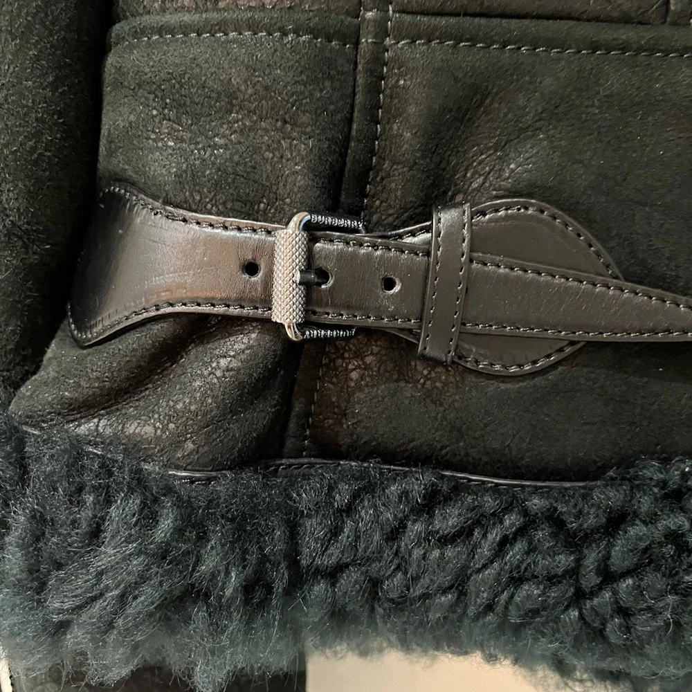 Burberry Brit Shearling Leather Jacket - Picture 5 of 16